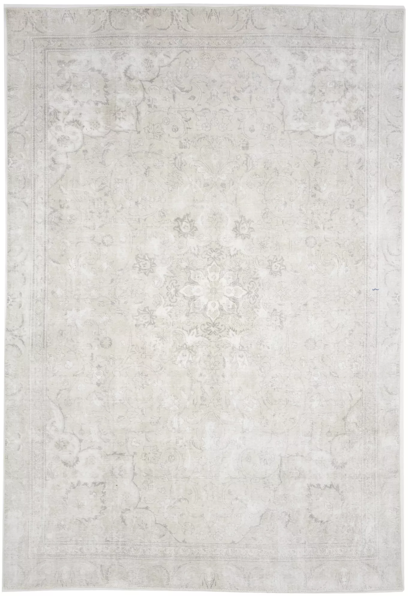 8'4 X 11'11 Hand Knotted Floral Antique Oriental Wool Rug