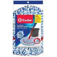 O-Cedar MicroTwist MAX 170640 Mop Refill, Microfiber, Multi-Color