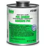 Oatey 30850 Solvent Cement, 4 oz, Can, Liquid, Clear