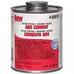 Oatey 30917 Series Solvent Cement, 8 oz Can, 315 g/L, Opaque Liquid, Black