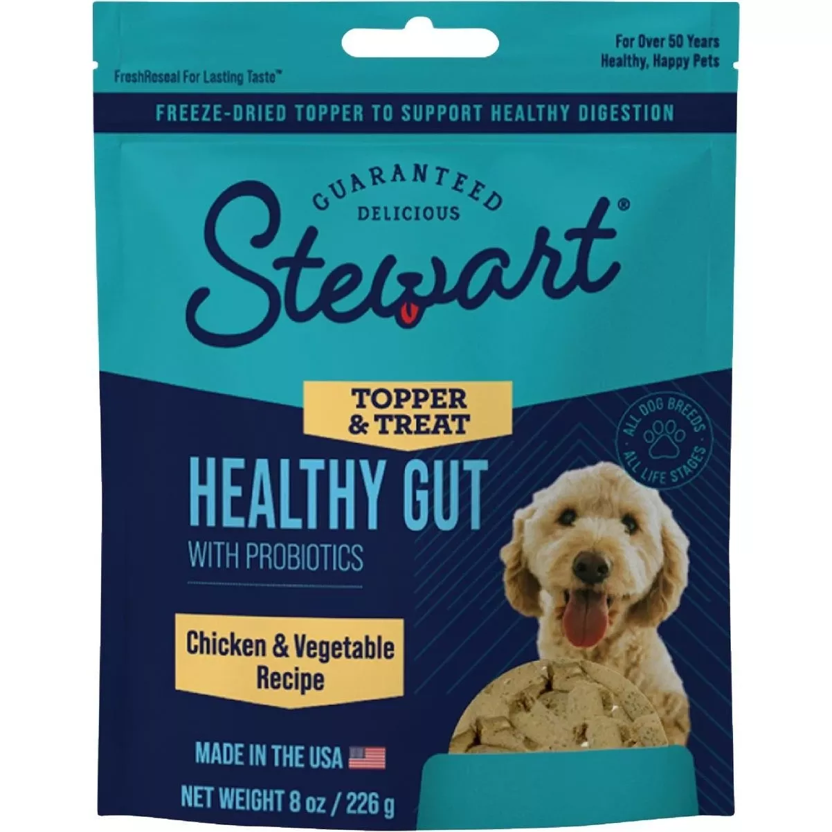 's Healthy Gut 8 Oz. Chicken Dog Food Topper