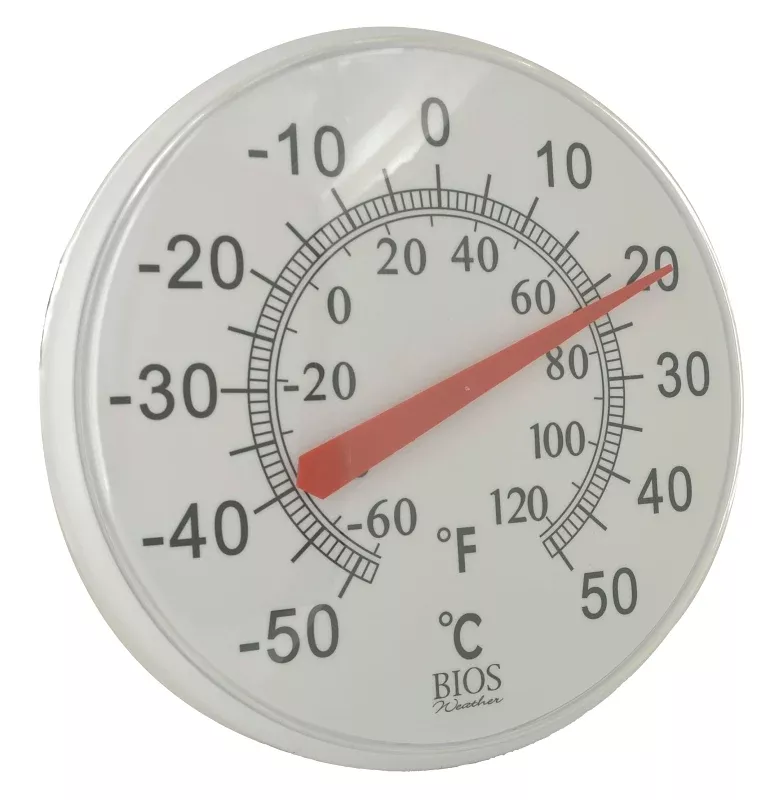 TR605 WHITE DIAL THERMOMETER