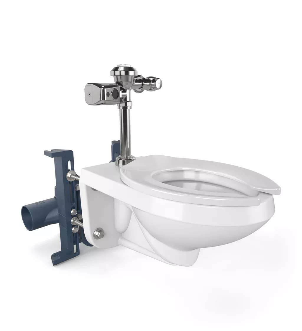 Zurn ZER6000AV-ONE-CPM AquaVantage AV ZER Exposed Sensor Diaphragm Flush Valve with 1.1 GPF and Metal Cover in Chrome