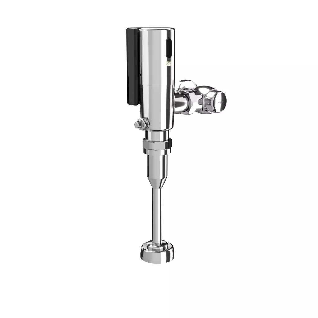 Zurn ZTR6203-WS1-W2 AquaSense ZTR Series Connected, Exposed Sensor Battery Urinal Flush Valve, 1.0 GPF," in Chrome
